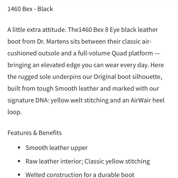 Black Dr Matrens boots - Picture 8 of 8